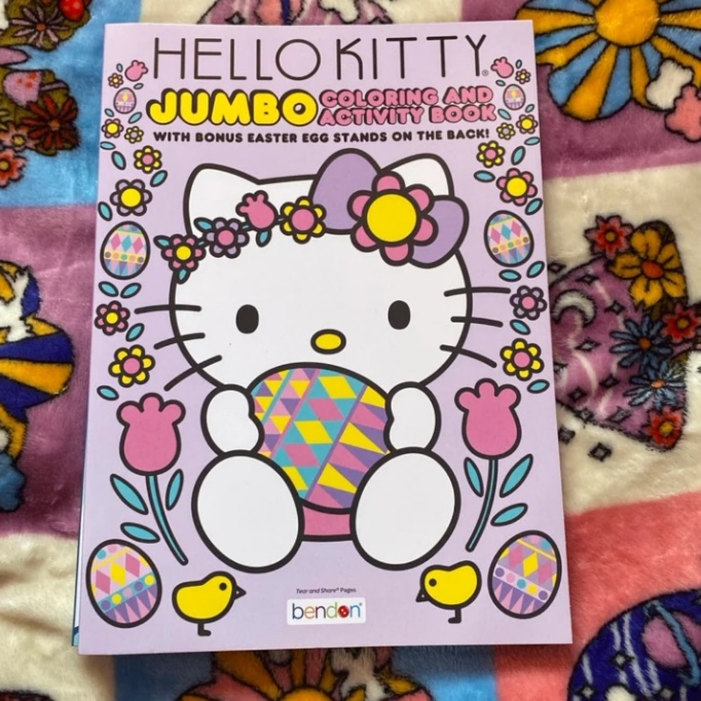 Hello Kitty Mega Coloring/Activity Bundle (7) Books and (1) Set of Crayons - Picture 4 of 9